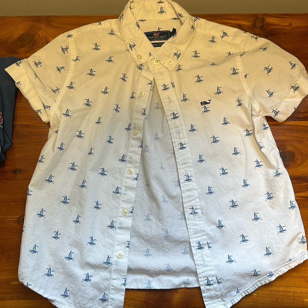 VV boys button up size 6